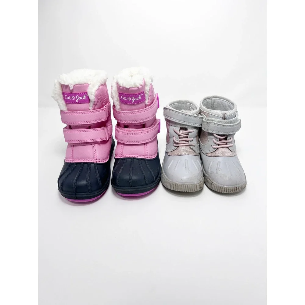Toddler Girl Lot of 2 Boots Sz‎ 8